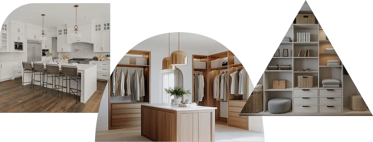 Cabinetry and closet manufacturing showcase