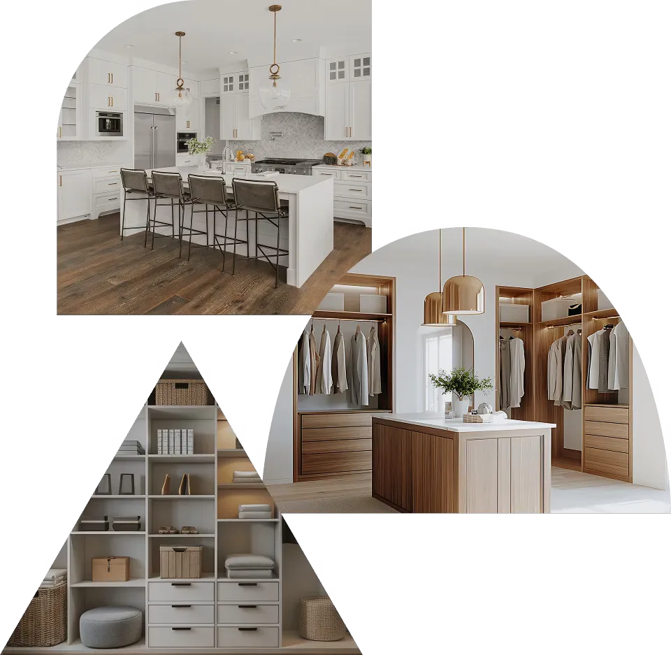 Cabinetry and closet manufacturing showcase